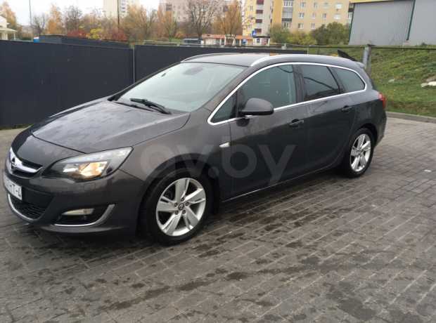 Opel Astra J Рестайлинг