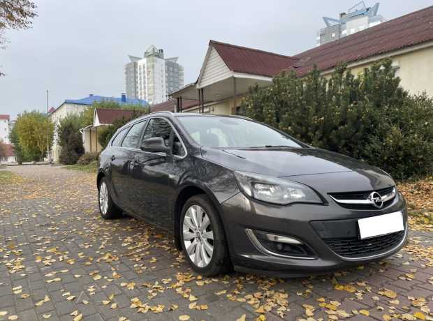 Opel Astra J Рестайлинг