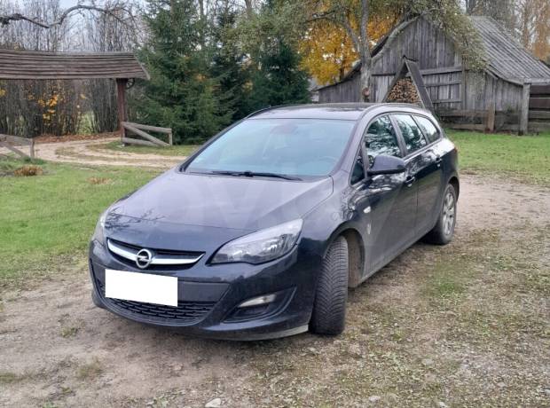 Opel Astra J Рестайлинг