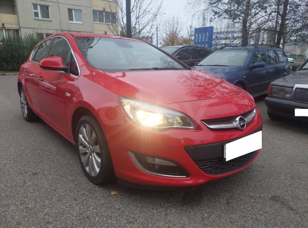 Opel Astra J Рестайлинг