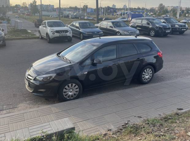 Opel Astra J Рестайлинг