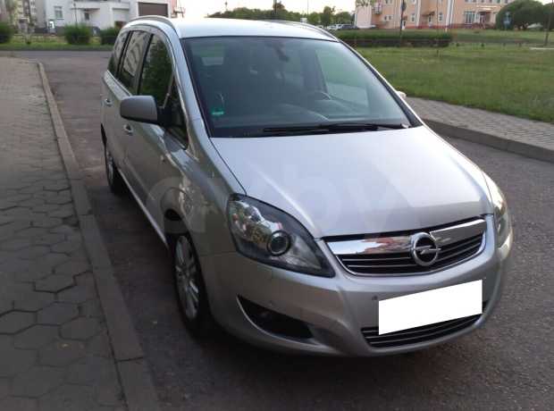 Opel Zafira B Рестайлинг