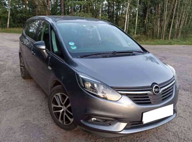 Opel Zafira C  Рестайлинг, 2018, пробег 180000 км