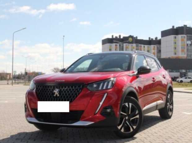 Peugeot 2008 II, 2020, пробег 107000 км