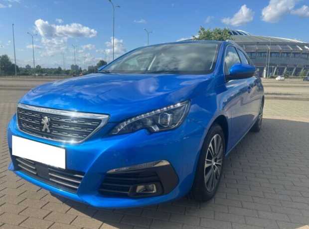 Peugeot 308 T9  Рестайлинг, 2021, пробег 104000 км
