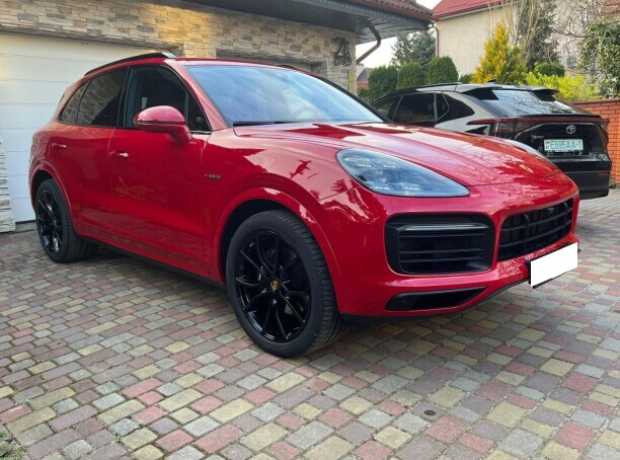 Porsche Cayenne III  PO536, 2021, пробег 45000 км