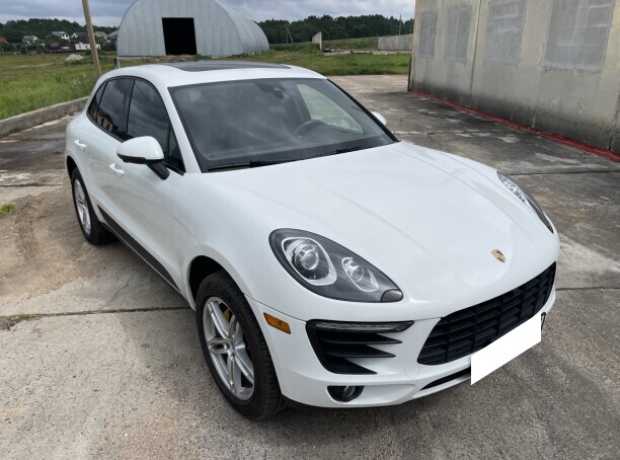 Porsche Macan I, 2017, пробег 109000 км