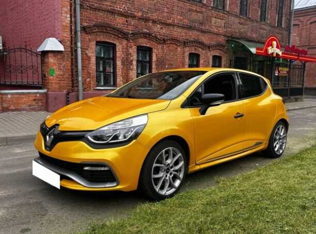 Renault Clio RS IV, 2014, пробег 158000 км