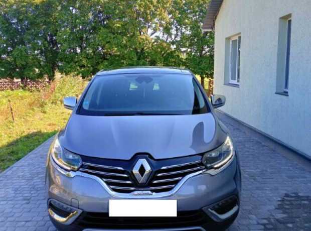 Renault Espace V, 2016, пробег 125000 км