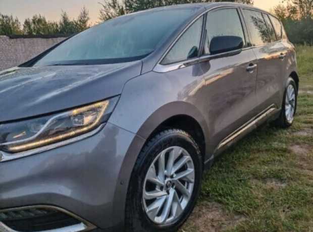 Renault Espace V, 2016, пробег 212000 км
