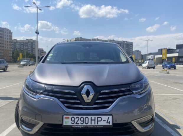 Renault Espace V, 2017, пробег 174000 км