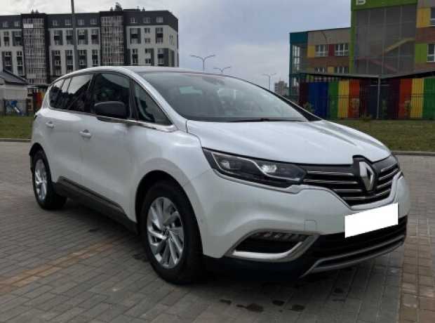 Renault Espace V, 2017, пробег 203000 км