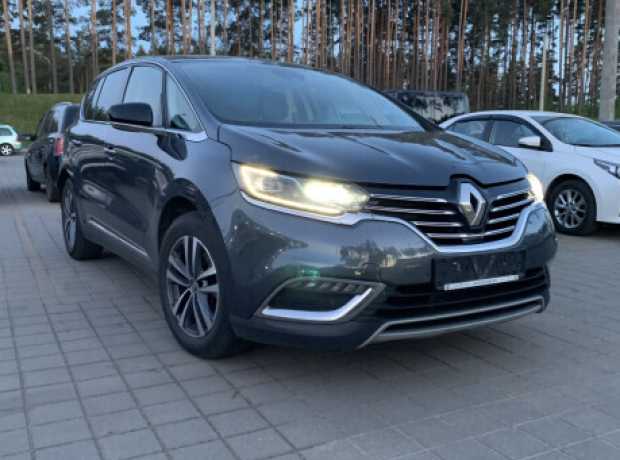 Renault Espace V, 2017, пробег 239000 км