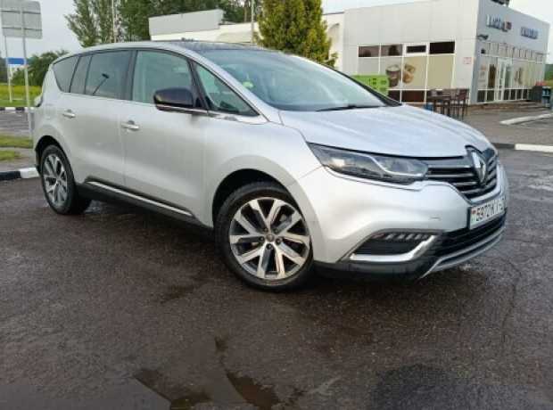 Renault Espace V, 2017, пробег 247000 км