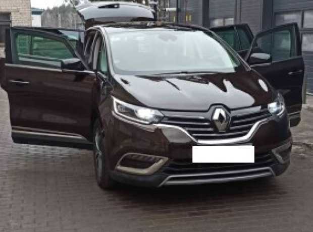 Renault Espace V, 2018, пробег 166000 км