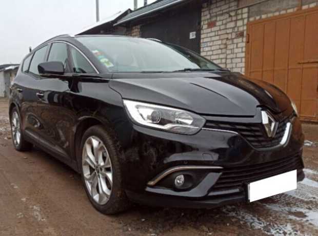 Renault Grand Scenic IV, 2017, пробег 171000 км
