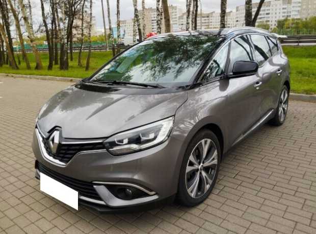 Renault Grand Scenic IV, 2017, пробег 179000 км