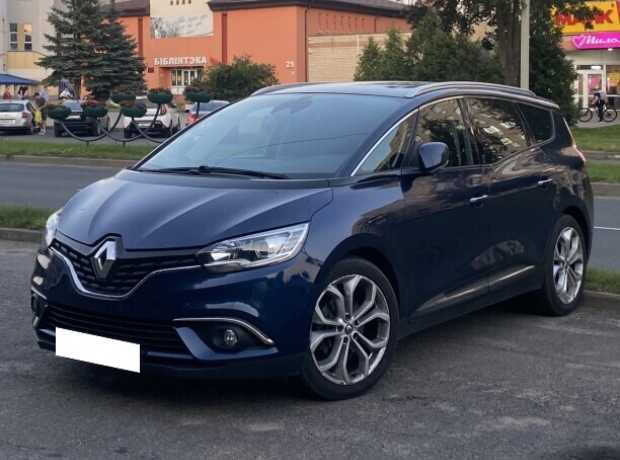 Renault Grand Scenic IV, 2018, пробег 170000 км