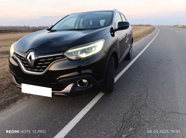 Renault Kadjar I, 2016, пробег 182300 км