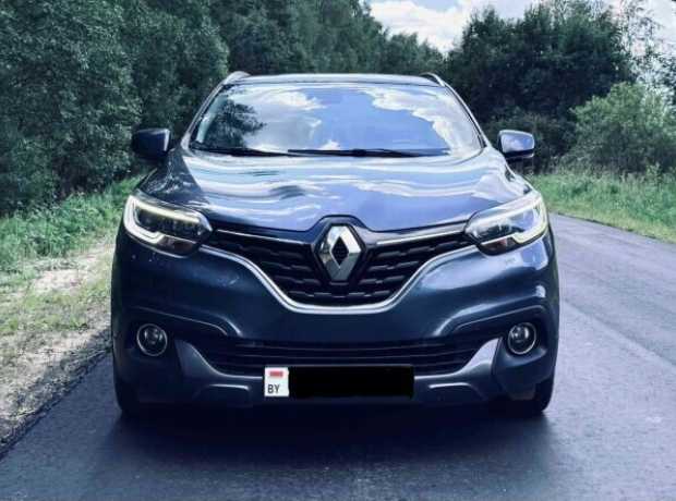 Renault Kadjar I, 2016, пробег 212000 км