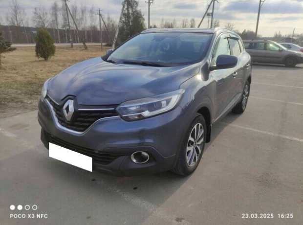 Renault Kadjar I, 2016, пробег 220000 км