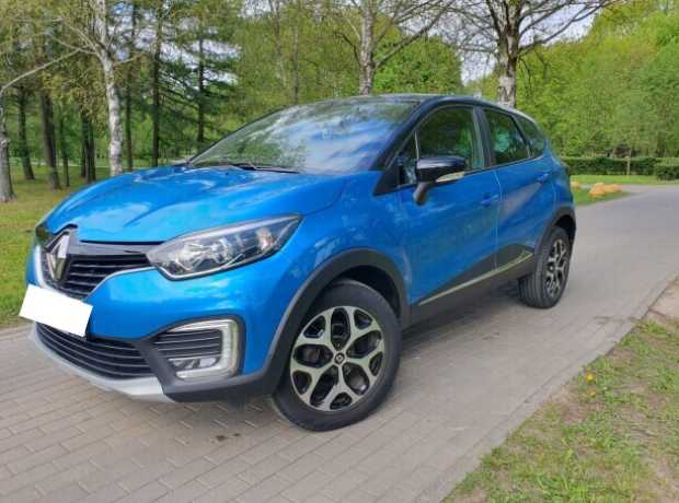 Renault Kaptur I, 2017, пробег 58500 км
