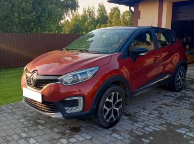 Renault Kaptur I, 2019, пробег 115000 км