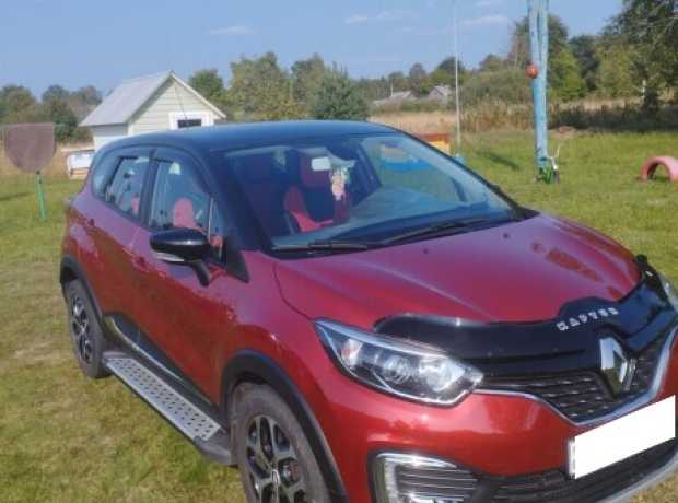 Renault Kaptur I, 2019, пробег 70000 км