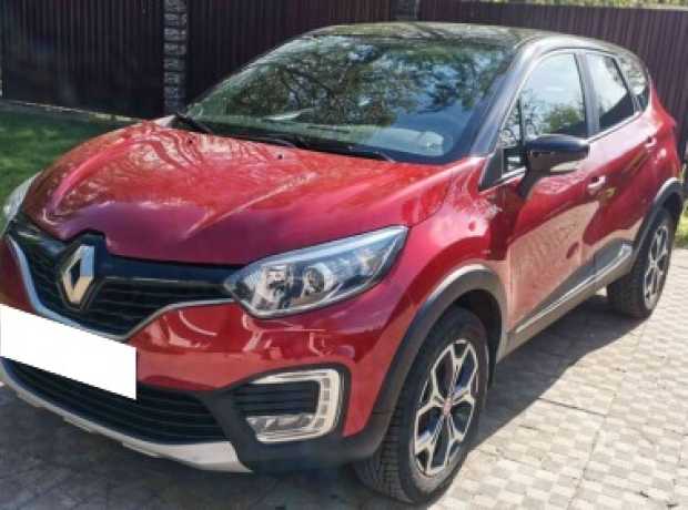 Renault Kaptur I, 2019, пробег 99500 км