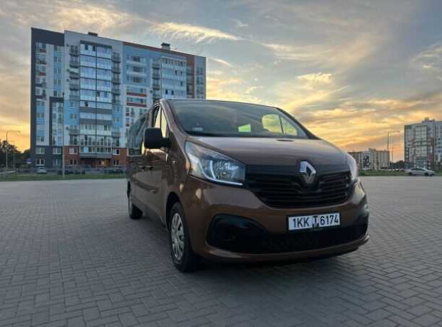 Renault Trafic III, 2017, пробег 177000 км
