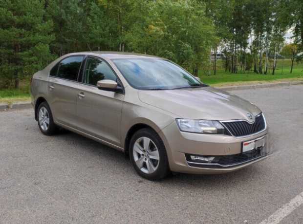 Skoda Rapid I  Рестайлинг, 2018, пробег 65000 км