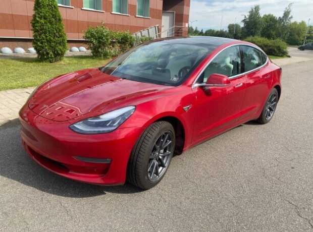 Tesla Model 3 I, 2019, пробег 124000 км