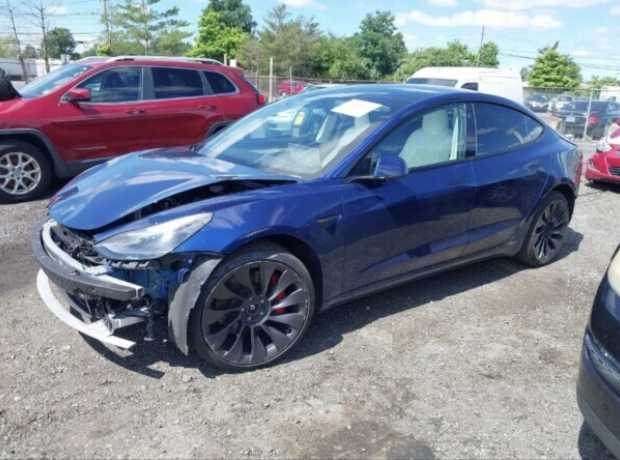 Tesla Model 3 I  Рестайлинг, 2022, пробег 72420 км