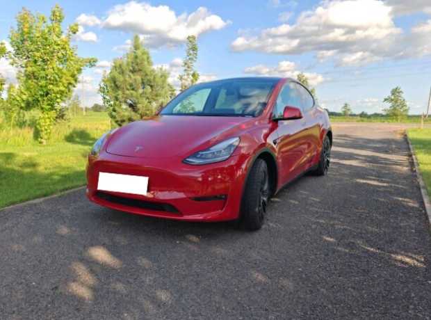 Tesla Model Y I, 2021, пробег 66000 км