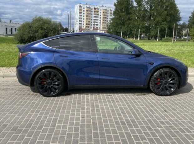 Tesla Model Y I, 2021, пробег 77500 км
