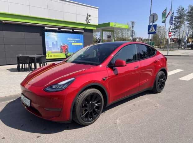 Tesla Model Y I, 2021, пробег 93000 км