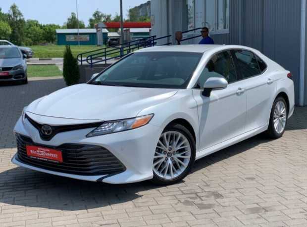 Toyota Camry XV70, 2017, пробег 72500 км