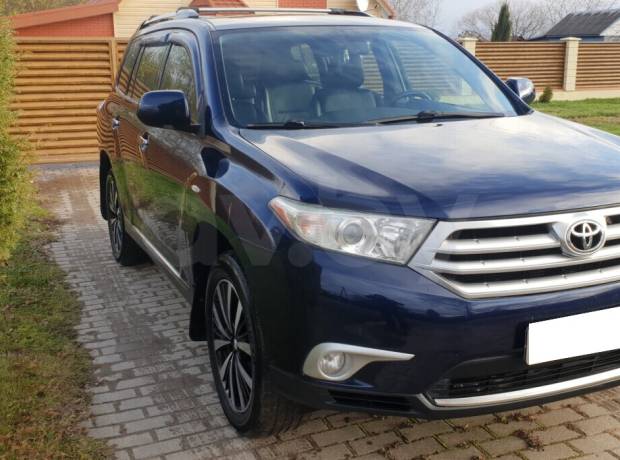 Toyota Highlander II (XU40) Рестайлинг