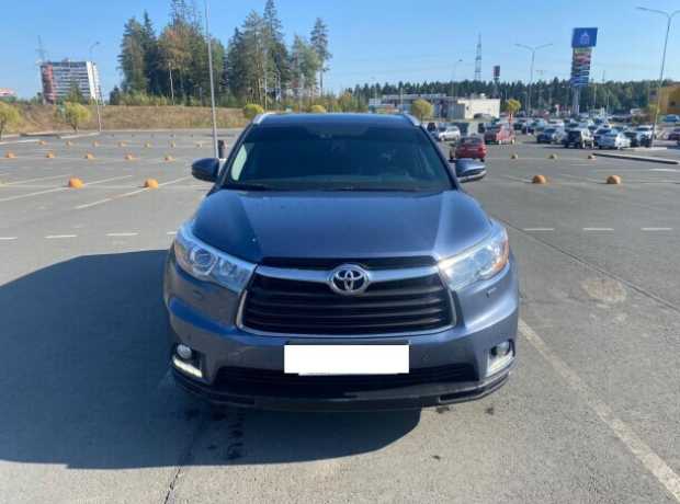 Toyota Highlander III (XU50), 2015, пробег 160000 км