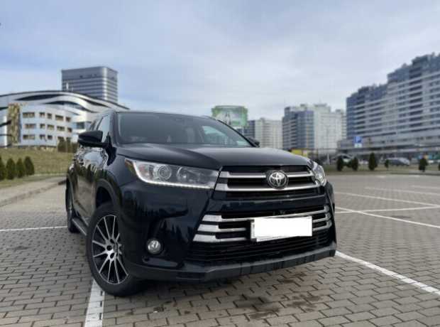 Toyota Highlander III (XU50)  Рестайлинг, 2018, пробег 160000 км