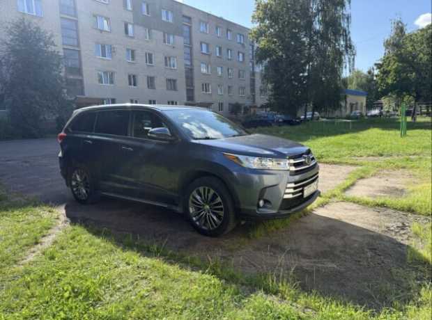 Toyota Highlander III (XU50)  Рестайлинг, 2019, пробег 114263 км
