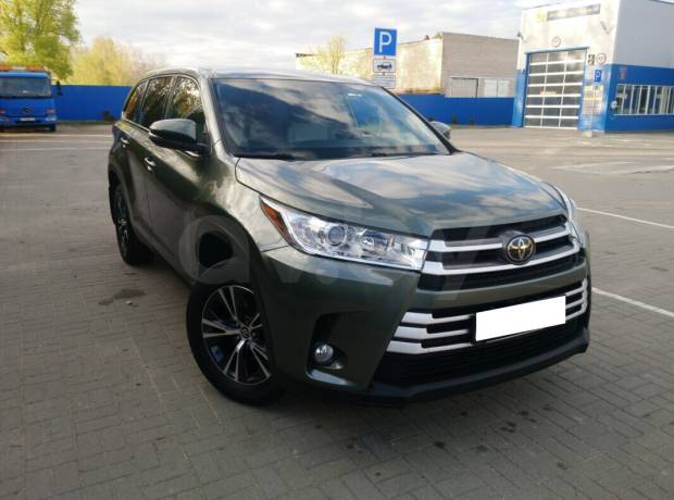 Toyota Highlander III (XU50) Рестайлинг