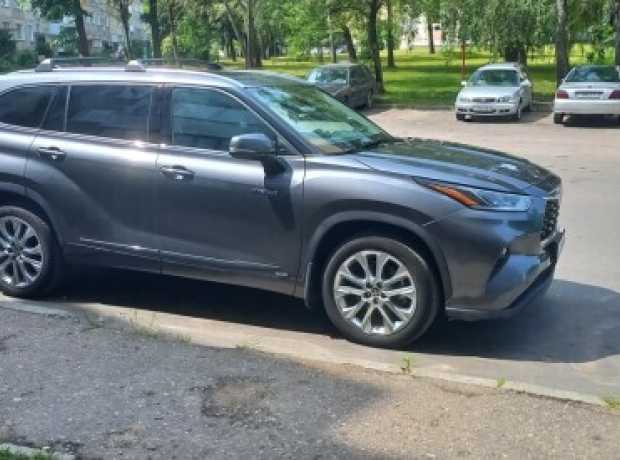 Toyota Highlander IV (XU70), 2020, пробег 49600 км