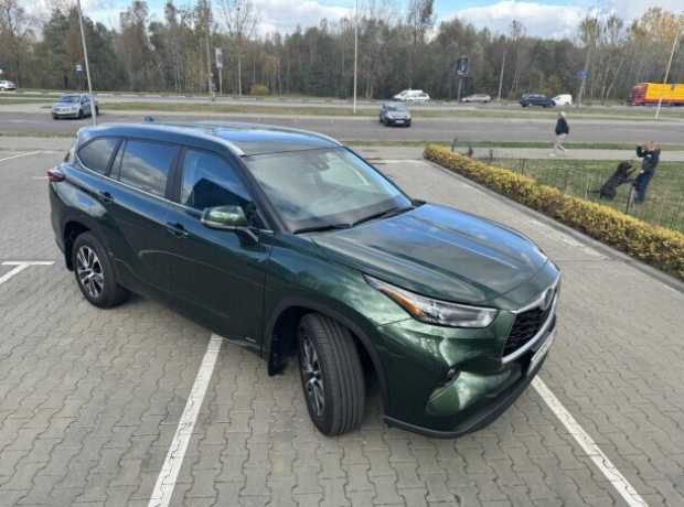 Toyota Highlander IV (XU70), 2023, пробег 7000 км