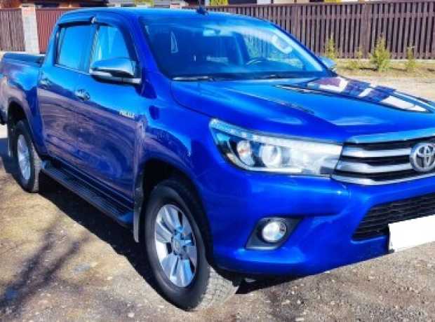 Toyota Hilux VIII (AN120), 2016, пробег 266800 км