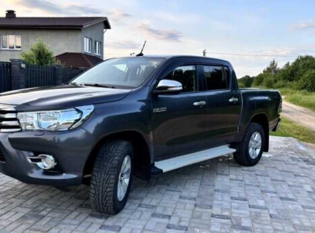 Toyota Hilux VIII (AN120), 2017, пробег 79000 км