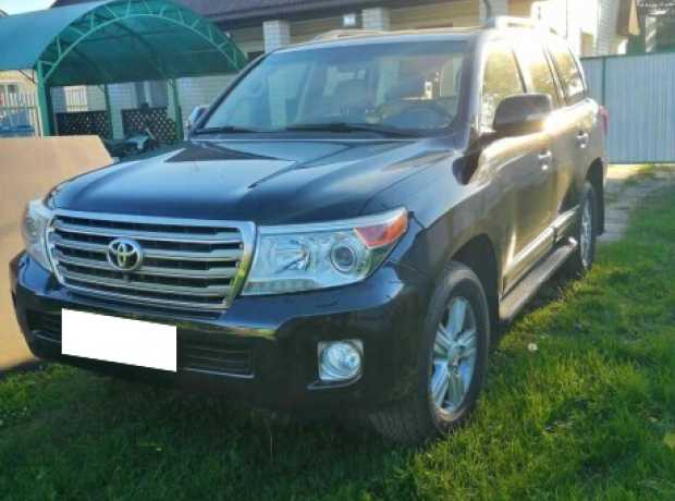 Toyota Land Cruiser J200  Рестайлинг, 2012, пробег 199850 км