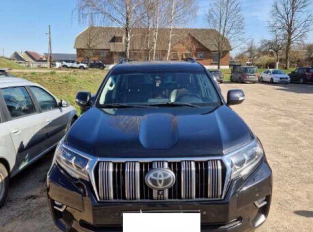 Toyota Land Cruiser Prado J150  2-й рестайлинг, 2018, пробег 345000 км