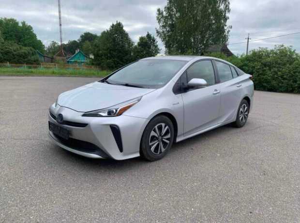 Toyota Prius IV (XW50)  Рестайлинг, 2019, пробег 86000 км