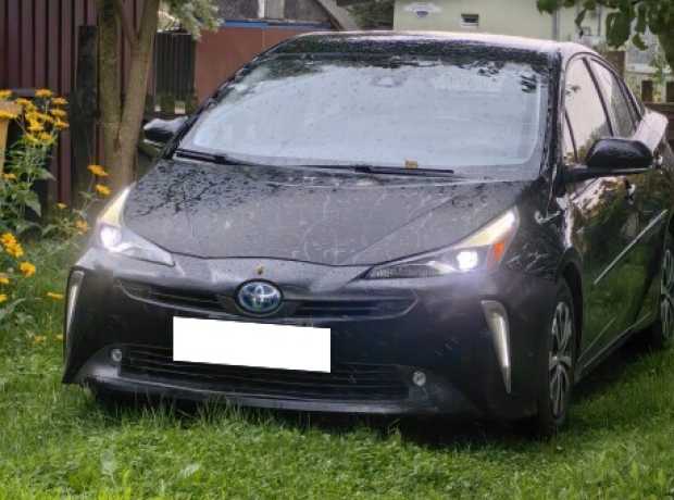 Toyota Prius IV (XW50)  Рестайлинг, 2020, пробег 74000 км